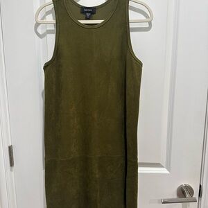 Karen Kane Green Halter Sheath Midi Dress